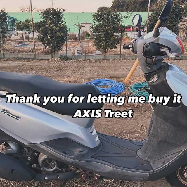 横須賀市バイク出張買取実績(スクーター)01